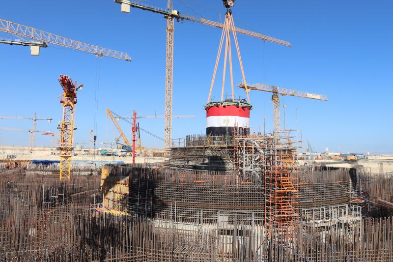 أمجد الوكيل: مشروع ميناء الضبعة رصيف بحري لاستقبال المعدات والوقود النووي