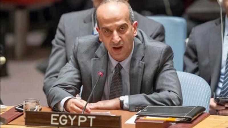 مندوب مصر بمجلس الأمن يقدم مشروع قرار عربى بوقف فورى لإطلاق النار فى غزة