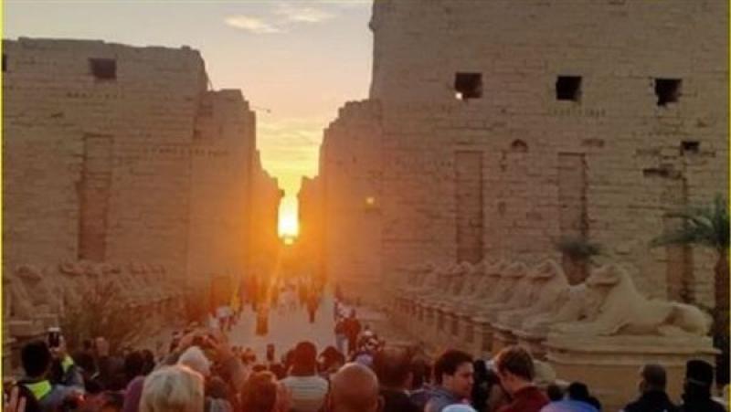 معابد الكرنك تشهد ظاهرة فلكية نادرة تزامنًا مع بداية الصيف غدًا