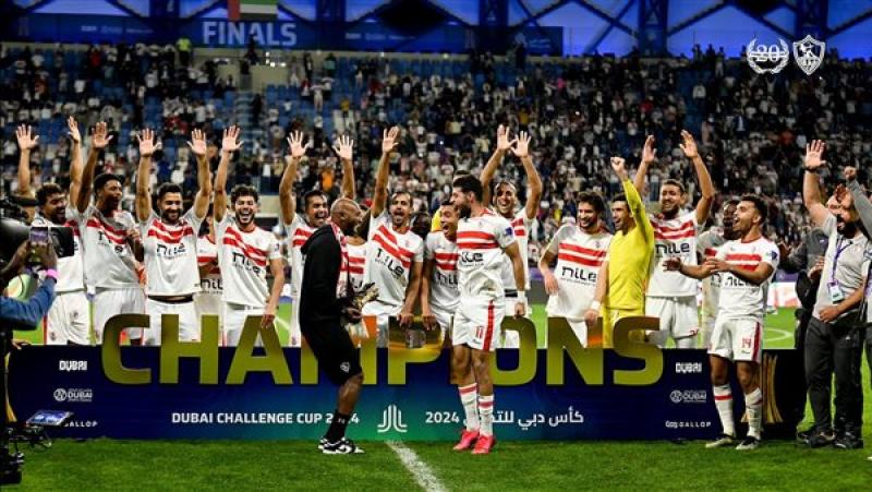 الونش يشكر جماهير الزمالك على مساندة الفريق في كأس دبي للتحدي
