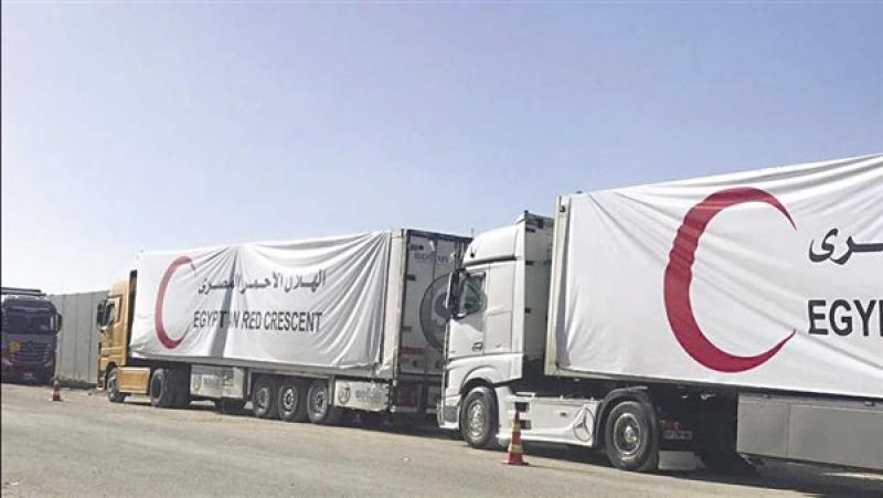 275 شاحنة مساعدات إنسانية دخلت قطاع غزة عبر معبري رفح وكرم أبوسالم