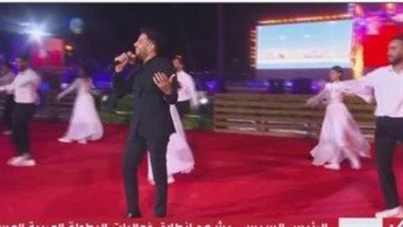 محمد حماقى يشارك في حفل افتتاح البطولة العربية للفروسية بأغنية «ولا أي كلام»