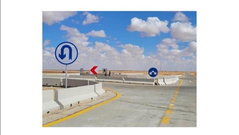 الأكثر تسجيلًا للحوادث.. تشغيل 50 كم في مشروع ازدواج طريق «سيوة/ مطروح»