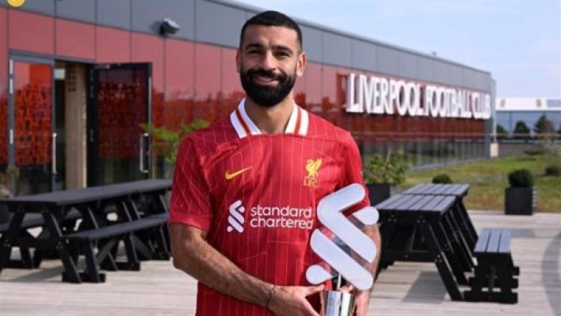 محمد صلاح يتوج بجائزة أفضل لاعب فى ليفربول عن شهر أغسطس