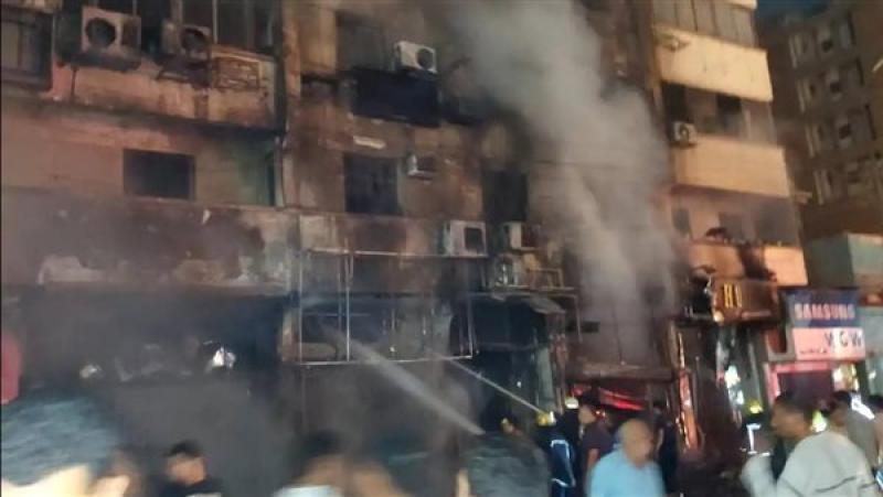 النيابة تنتدب المعمل الجنائي لكشف ملابسات حريق بمحل كشري شهير