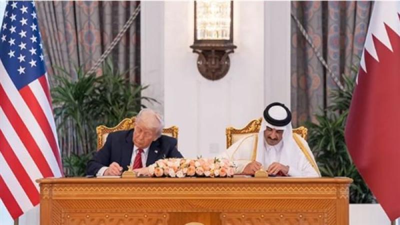توقيع صفقات ضخمة بين قطر وأمريكا بـ 1.2 تريليون دولار