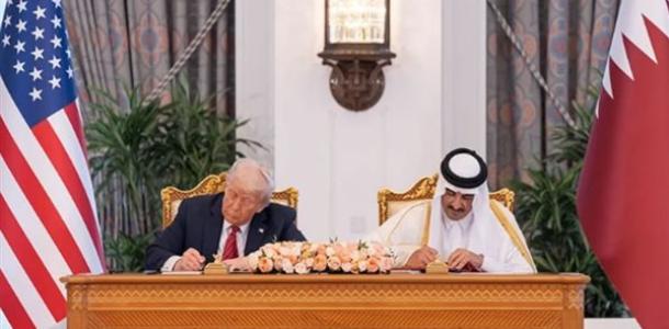توقيع صفقات ضخمة بين قطر وأمريكا بـ 1.2 تريليون دولار