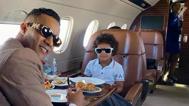إيداع نجل الفنان محمد رمضان دار رعاية بعد الاعتداء على زميله