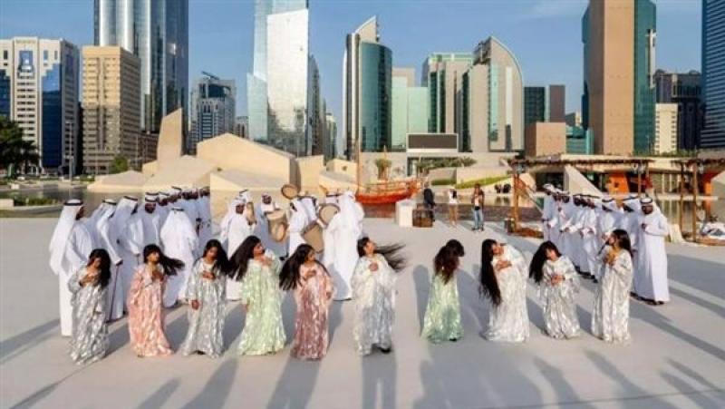 استقبال حافل لـ ترامب في الإمارات.. ورقصة «النعاشات» تخطف الأنظار