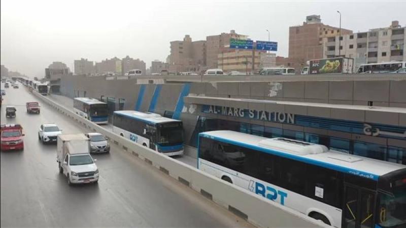 الأتوبيس الترددي.. أبرز المعلومات عن محطات المرحلة الأولى قبل التشغيل التجريبي