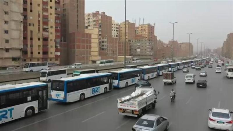 الخطوط الجديدة لسير الميكروباصات بعد تشغيل الأتوبيس الترددي على الدائري