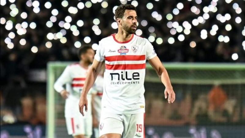 عبدالله السعيد وزيزو خارج تدريبات الزمالك بالإسماعيلية