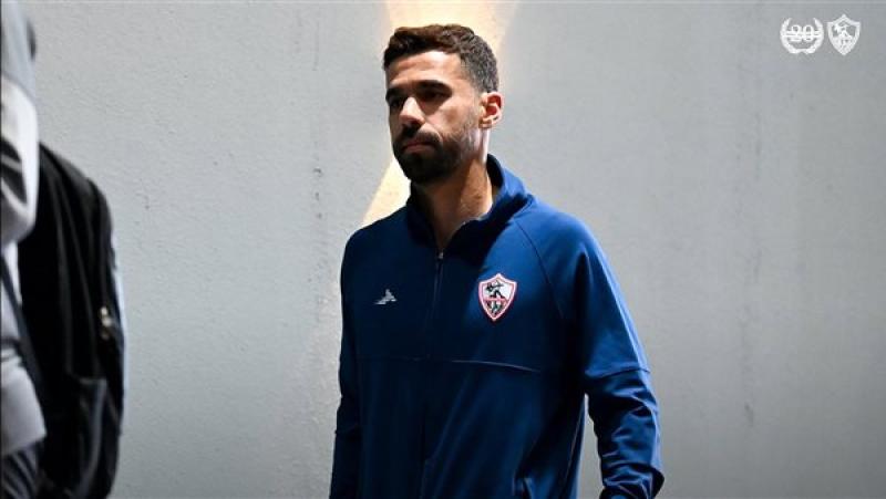 تدريبات تأهيلية لعبد الله السعيد في الزمالك