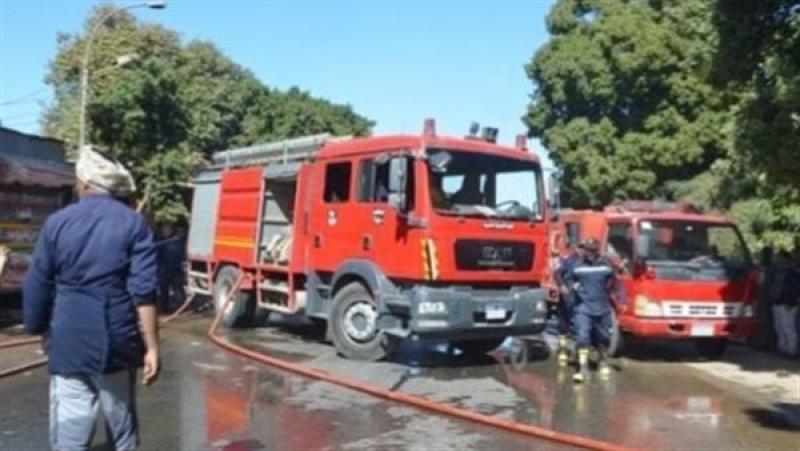 حريق في محطة وقود بوسط القاهرة.. وغلق شارع رمسيس أمام حركة المرور