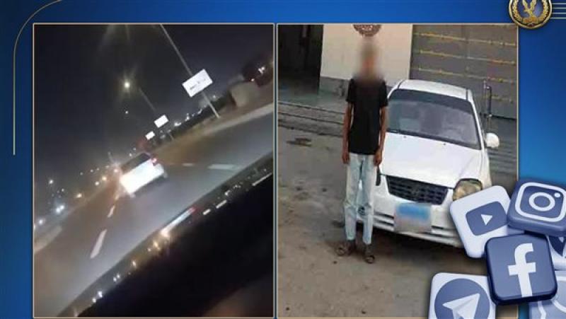 معرضاً حياة المواطنين للخطر.. ضبط المتهم بأداء حركات استعراضية بسيارته فى الشرقية