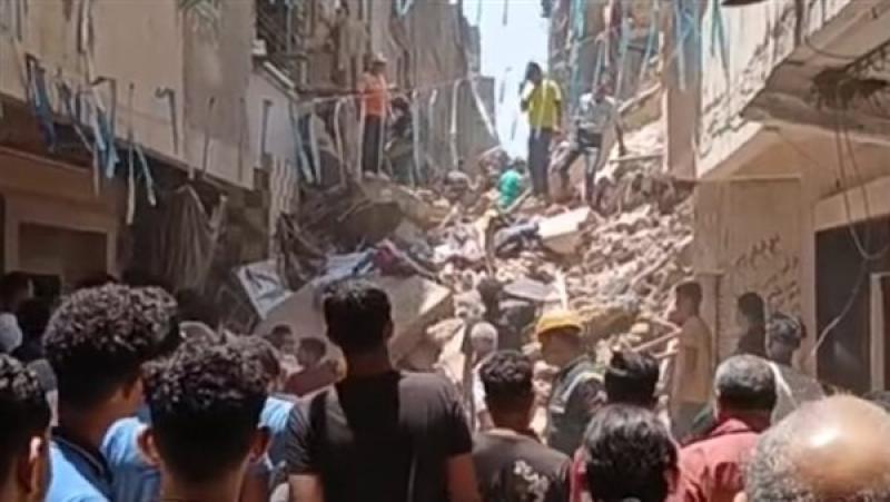وزيرة التضامن: مساعدة الأسر المتضررة من انهيار منزلين بحدائق القبة