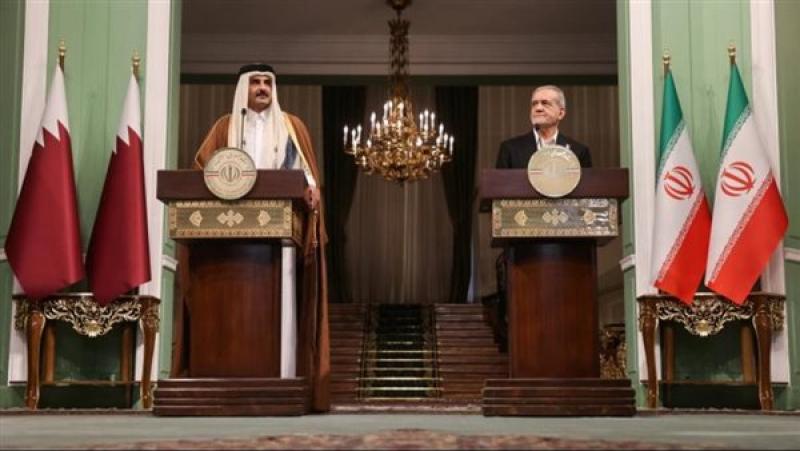 الرئيس الإيراني يعرب لأمير قطر عن أسفه لما تسبب به استهداف قاعدة العديد من أضرار