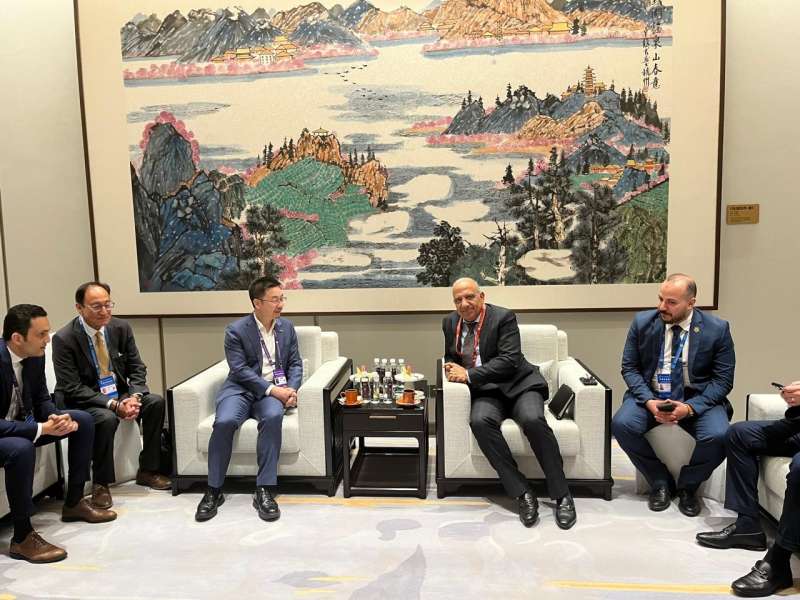وزير الكهرباء يجتمع برؤساء شركات صينية لبحث توطين الصناعات بمجالات الطاقات المتجددة