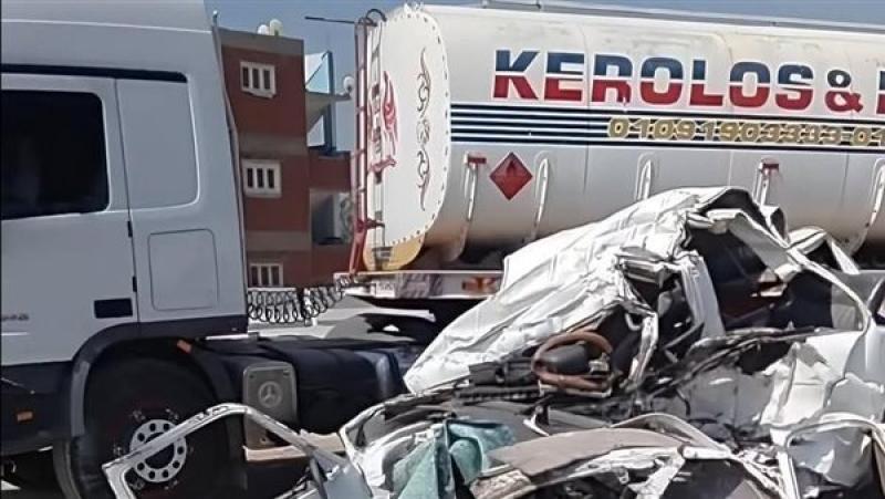 توجيهات عاجلة بشأن حادث التريلا والميكروباص على الطريق الإقليمي