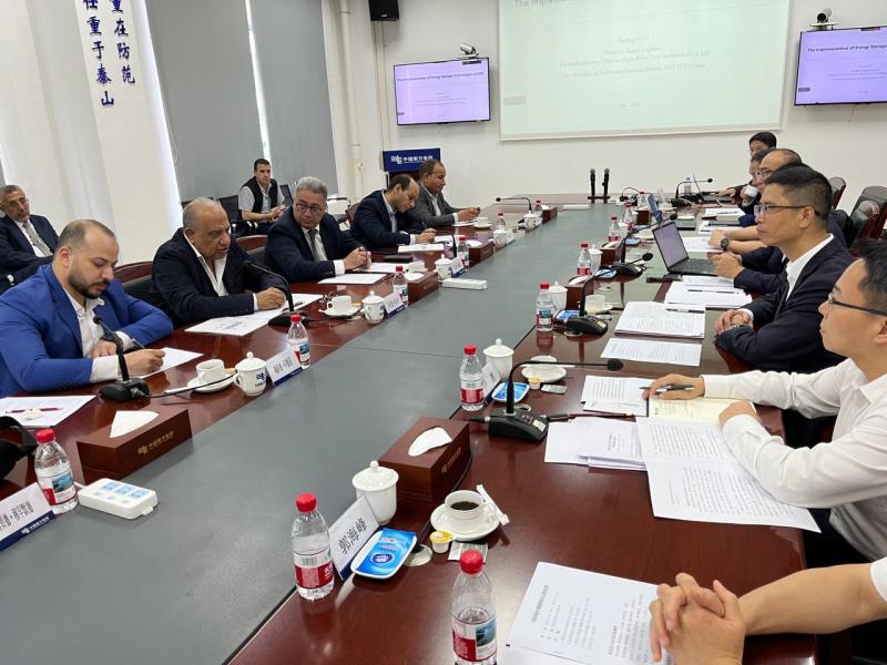 وزير الكهرباء يزور شركة شبكة جنوب الصين الدولية للتعاون في استخدام بطاريات تخزين الطاقة