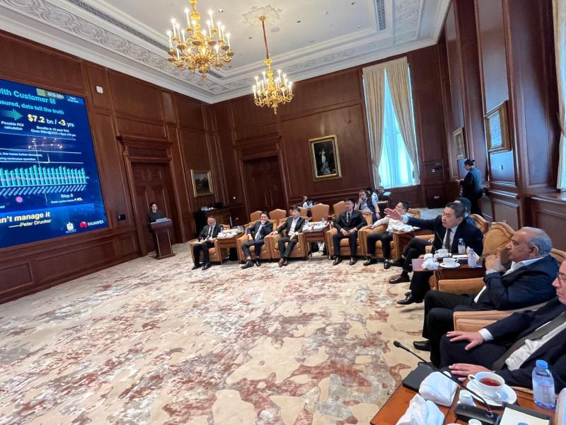 وزير الكهرباء يزور مجموعة هواوي الصينية للتعاون في التحول الرقمي والحلول الذكية للشبكات