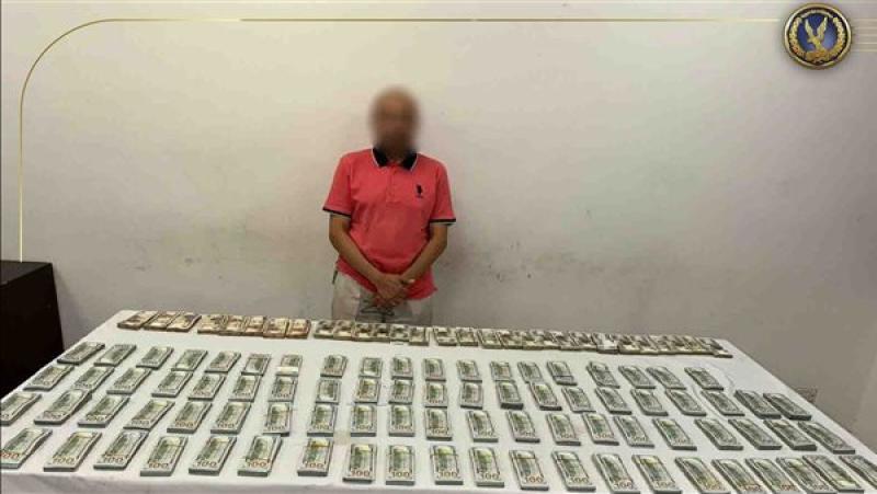 ضبط مدير إحدى شركات التجارة بحوزته عملات أجنبية بقيمة 42 مليون جنيه