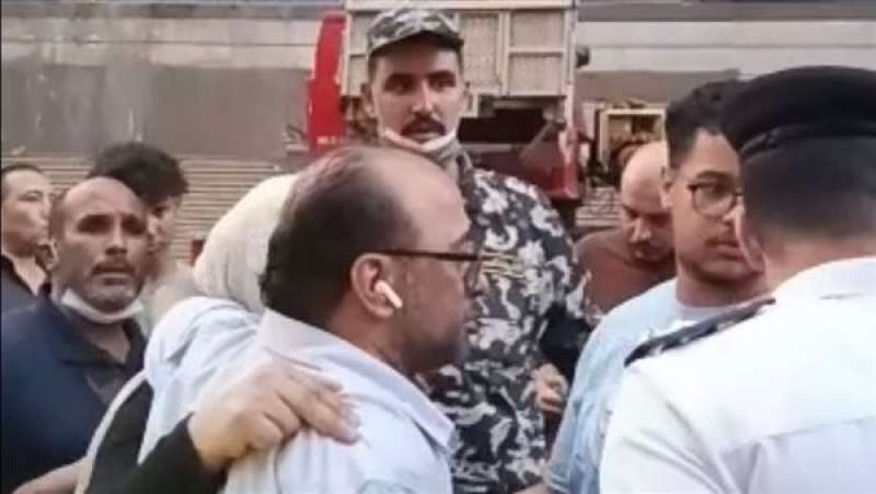 «زوجته في استقباله».. الناجي من حريق سنترال رمسيس يروي تفاصيل اللحظات الصعبة