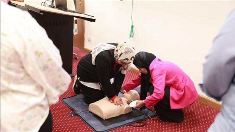 انطلاق المرحلة الثانية من التدريب على مهارات الإنعاش القلبي الرئوي