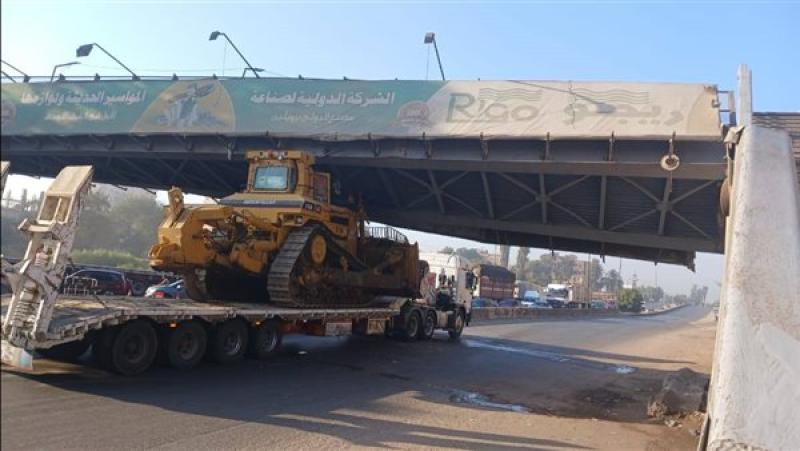 «النقل» تنفي انهيار كوبري مشاة على طريق بنها القاهرة الزراعي