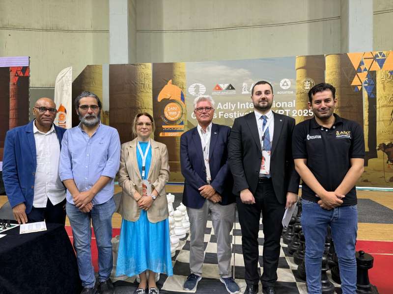 روساتوم تدعم مهرجان عدلي الدولي الثالث للشطرنج بالقاهرة بمشاركة 11 دولة