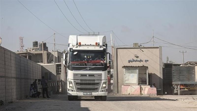 مصدر مصري: المساعدات التي وصلت إلى غزة تشتمل على شحنات الدقيق ولبن الأطفال