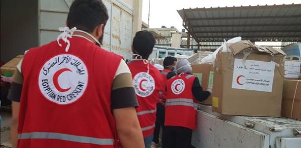 الهلال الأحمر المصري يرفع درجة الاستعداد القصوى لمواجهة عدم استقرار الأحوال الجوية
