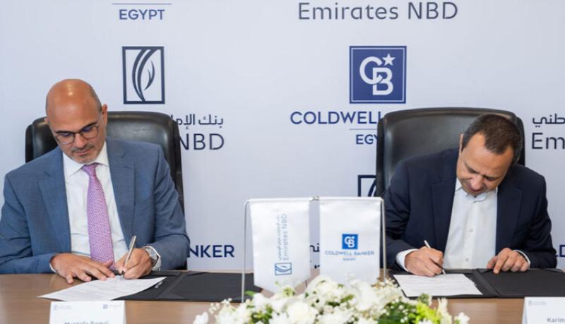 بنك الامارات دبي الوطني مصر يوقع شراكة استراتيجية مع شركة Coldwell Banker Egypt