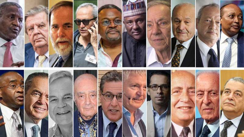 ترتيب مصر في قائمة أثرياء شمال إفريقيا وساويرس الأغنى