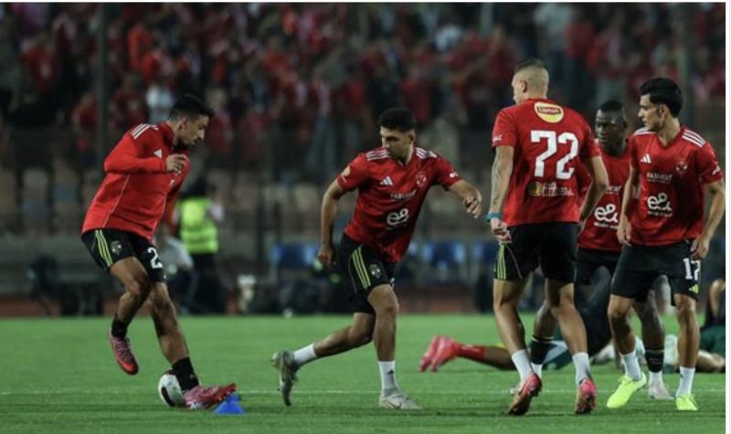 الأهلي يبدأ اليوم الاستعداد لمواجهة حرس الحدود في الدوري