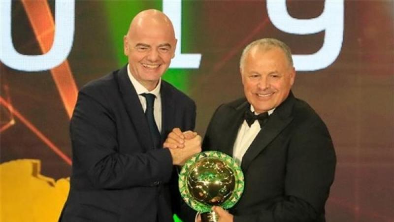 في خطاب رسمي.. إنفانتينو يهنئ أبو ريدة بتأهل مصر لكأس العالم 2026