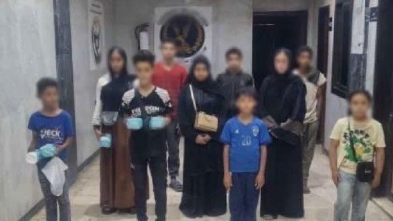 ضبط شبكة استغلال أطفال في التسول وبيع السلع بالقاهرة والجيزة