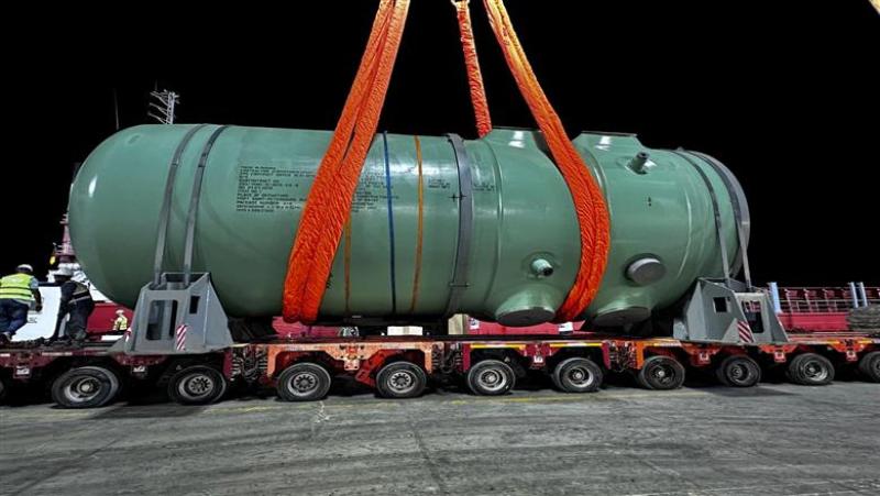 تركيب وعاء ضغط الوحدة الأولى اليوم.. محطات مهمة في تنفيذ مشروع الضبعة النووي