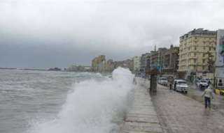 نوة قاسم الأخطر والأشد محملة بالعواصف على سواحل الإسكندرية