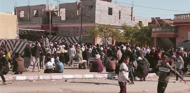 أهالي شمال سيناء يتوافدون على لجان الاقتراع للتصويت في انتخابات مجلس النواب