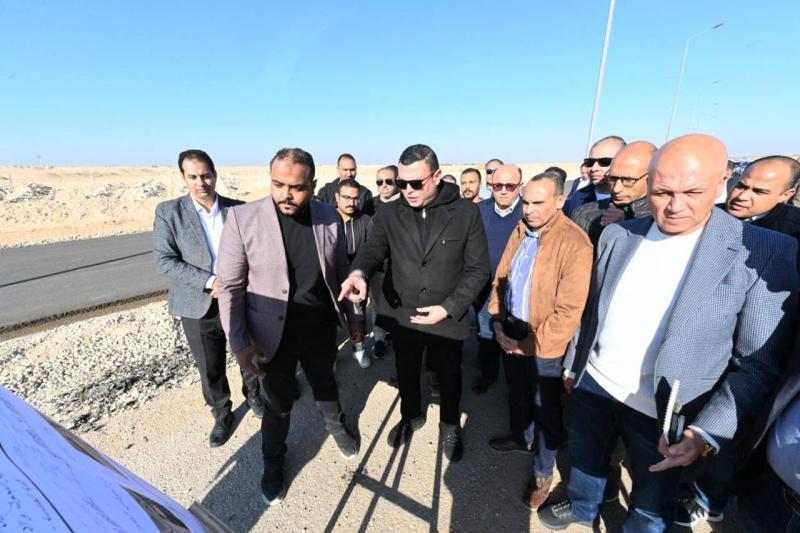 توجيهات وزارية بسرعة الانتهاء من إنشاء محور سفنكس.. «يربط شبكة طرق»