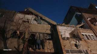 محافظة الجيزة تكشف تداعيات انهيار عقار سكنى فى حى إمبابة