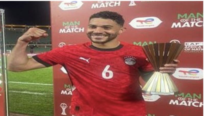 ياسر إبراهيم أفضل لاعب في مباراة مصر وبنين بكأس أمم إفريقيا 2025
