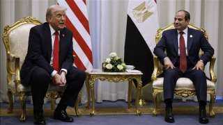 ترامب: سعداء بتواجد الرئيس السيسي في مجلس السلام ونقدر جهود مصر بشأن غزة