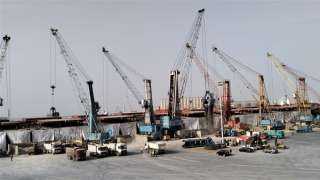 طفرة غير مسبوقة في ميناء دمياط.. تفريغ 138 ألف طن «سلاج» في زمن قياسي