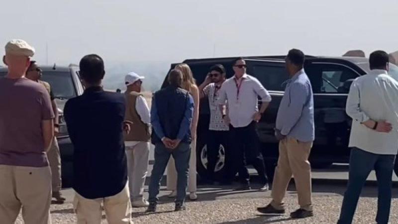 ابنة ترامب في رحلة سياحية شتوية بالأقصر