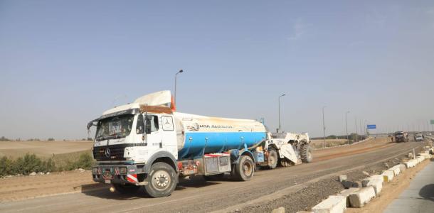 فتح مسافة جديدة على الطريق الدائري الإقليمي أمام حركة المرور قبل رمضان