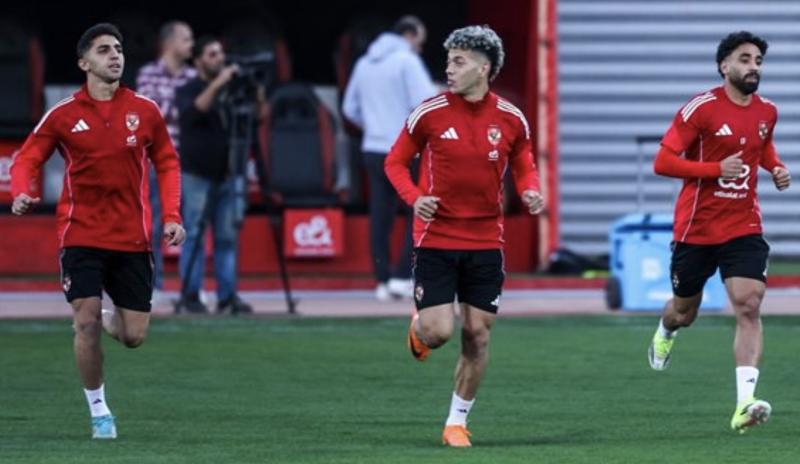 الأهلي يبدأ التحضيرات لمواجهة الجونة في الدوري المصري