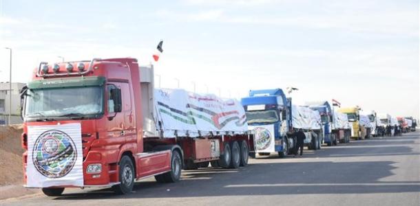 اللجنة المصرية تدعم غزة غذائياً وإنسانياً وسط انسحاب المنظمات الدولية