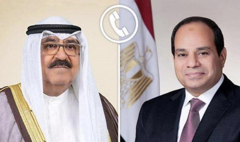 الرئيس السيسي يؤكد دعم مصر الكامل وتضامنها مع الكويت عقب الاعتداء الإيراني